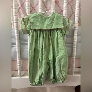 La Jens red & Green Kids Romper corduroy